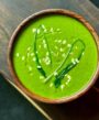 Creamy spinach soup blender recipe