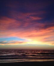 Dreamy sunset over St. Pete Beach. Photo By Aiyana Fraley